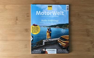 ADAC Motorwelt Reisereportage Sizilien – Magazindoppelseite
