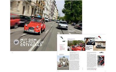 Magazin Caractère – Bildredaktion, Doppelseite